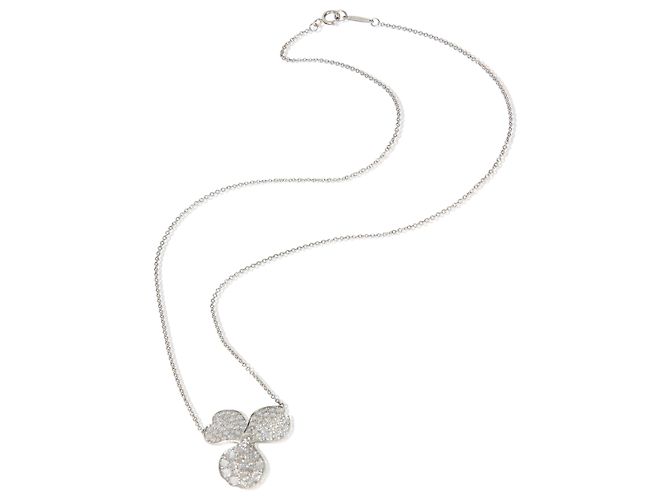 Pendente Large Paper Flowers in platino e diamante Tiffany & Co. - vista 3