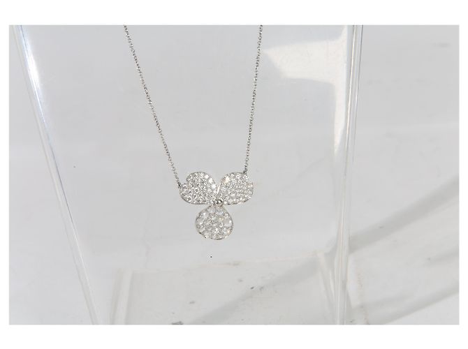 Pendente Large Paper Flowers in platino e diamante Tiffany & Co. - vista 5