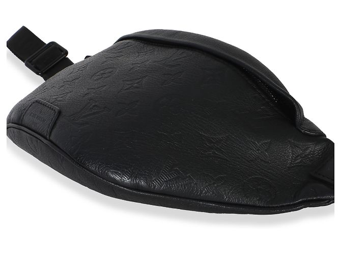 Bumbag Discovery Black Monogram Shadow Louis Vuitton Nero - vista 6