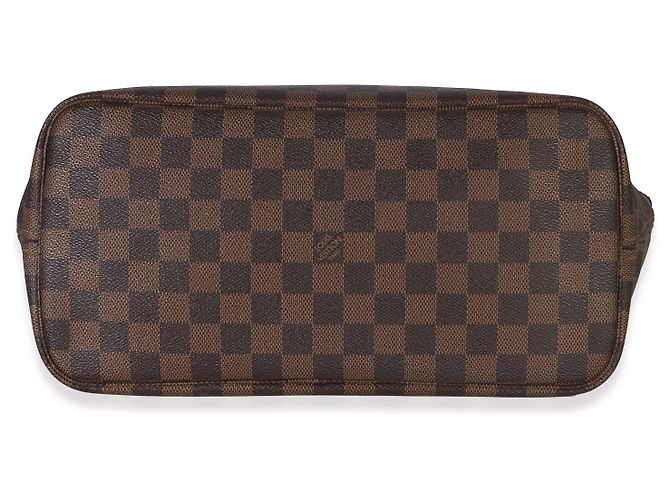 Louis Vuitton Damier Ebene Canvas Neverfull MM Marrone - vista 2