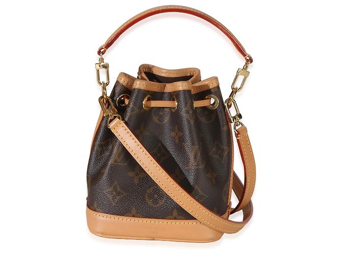 Louis Vuitton Monogram Canvas Nano Noe NV Marrone - vista 2