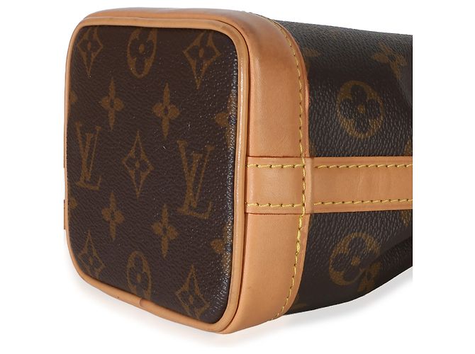 Louis Vuitton Monogram Canvas Nano Noe NV Marrone - vista 7