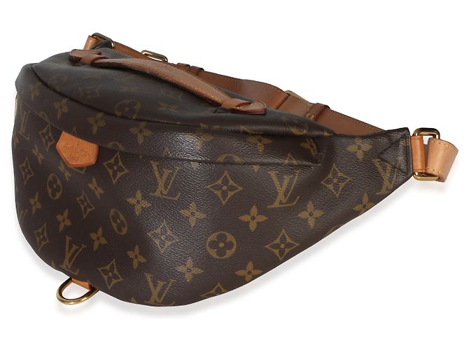 Bumbag in tela Monogram Louis Vuitton Marrone - vista 3