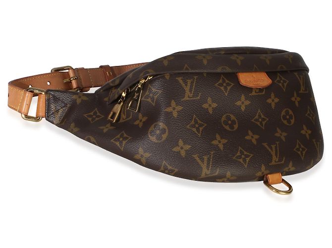 Bumbag in tela Monogram Louis Vuitton Marrone - vista 7