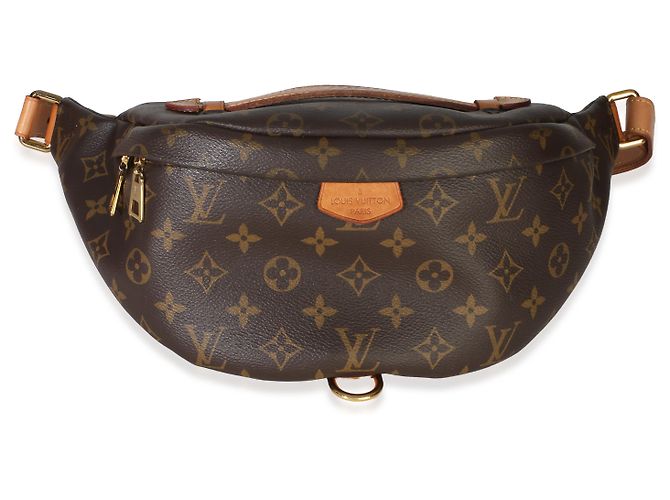 Bumbag in tela Monogram Louis Vuitton Marrone - vista 8