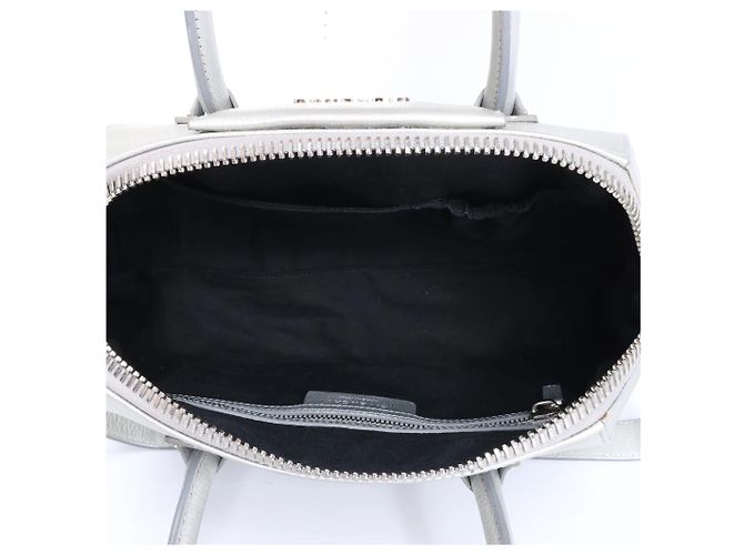 Borsa a mano 2Way in pelle Givenchy Antigona Argento Nero - vista 10