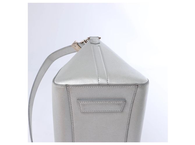 Borsa a mano 2Way in pelle Givenchy Antigona Argento Nero - vista 9