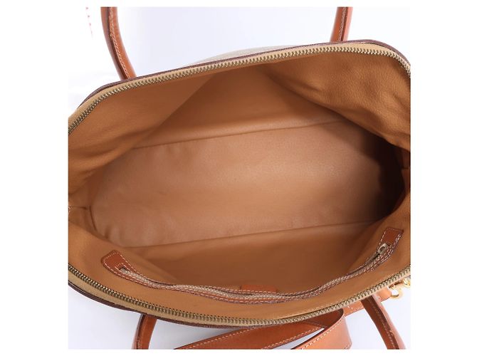 Céline Borsa a 2 vie in tela Macadam e pelle Celine, beige - vista 10