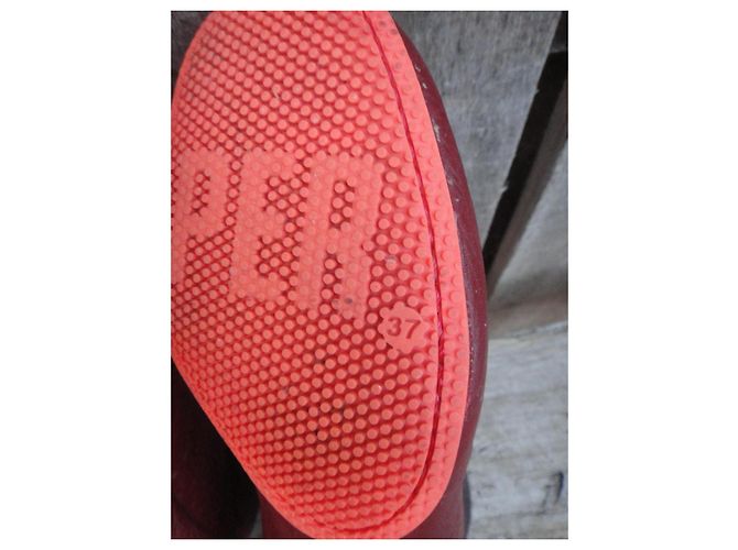 Autre Marque Botas Camper de cuero rojo Roja - vista 8