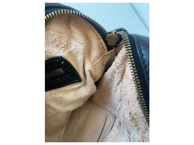 Gucci Marmont Borsa a Tracolla in Pelle Nera Nero - vista 18