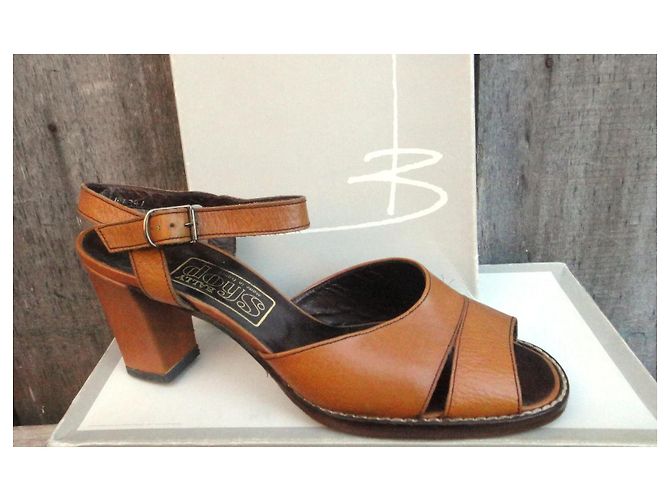 Sandali Bally vintage nuovo stato Marrone - vista 2