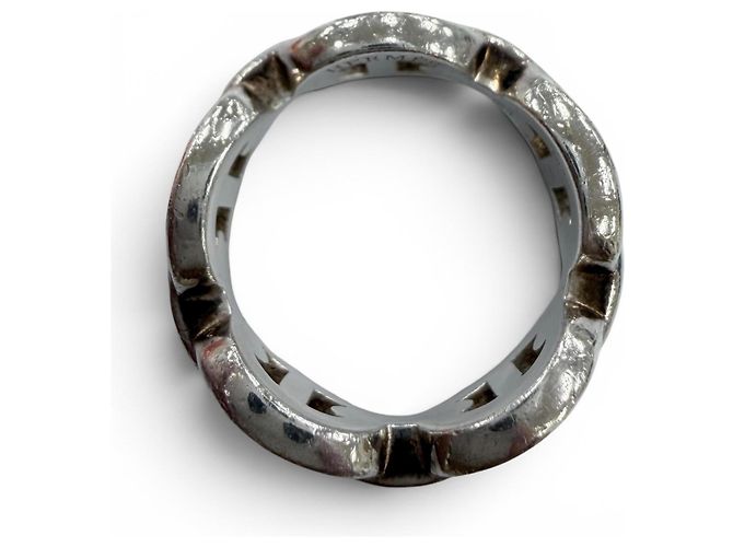 Hermès Hermes Enchainée PM AG925 Chaine d'Ancre Ring Silber - Ansicht 5