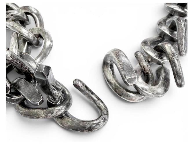 Tiffany & Co Collana Tiffany Forge Medium Link Argento - vista 5