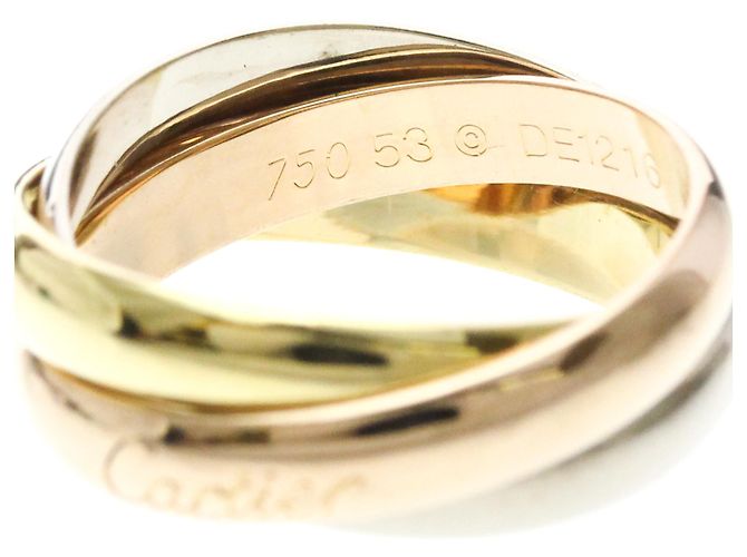 Anello Trinity di Cartier in oro 18K D'oro - vista 7