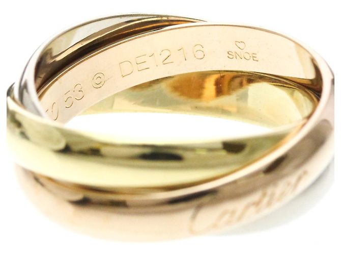 Anello Trinity di Cartier in oro 18K D'oro - vista 8