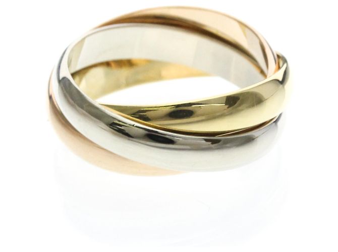 Anillo Trinity Cartier Dorado - vista 3