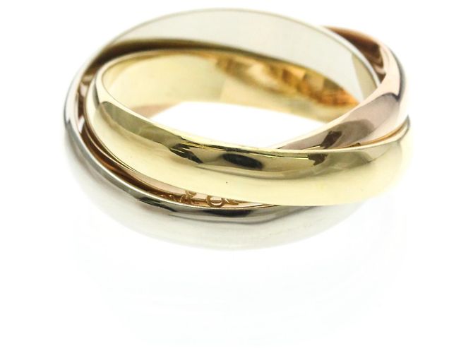 Anillo Trinity Cartier Dorado - vista 4