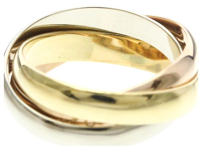 Anillo Trinity Cartier Dorado - vista 5