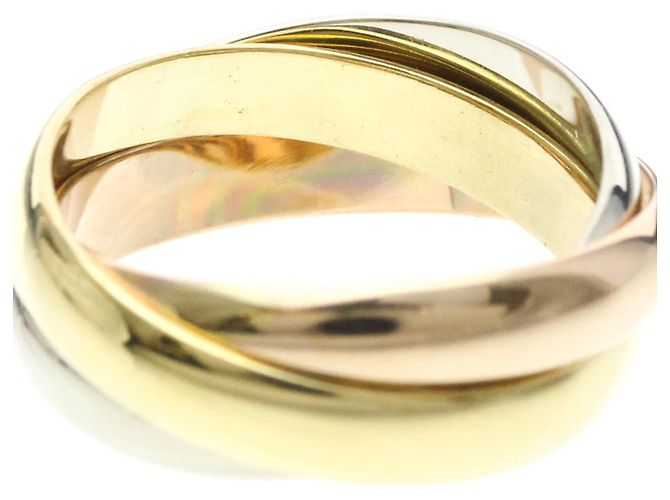 Anillo Trinity Cartier Dorado - vista 6
