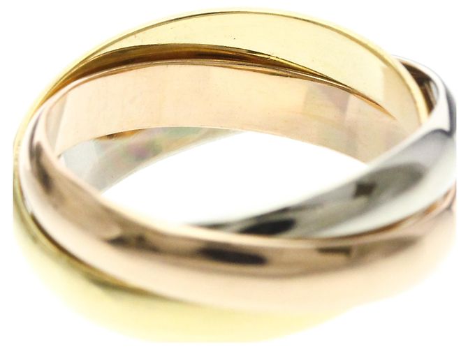 Anillo Trinity Cartier Dorado - vista 8