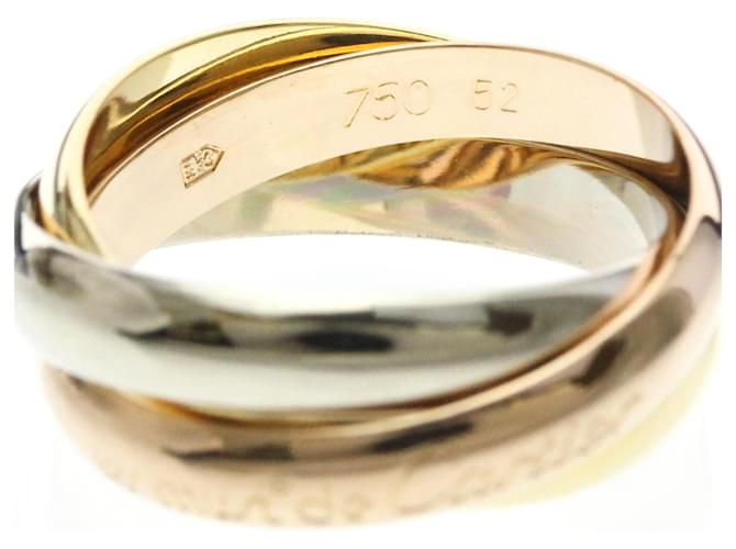 Anello Trinity Cartier D'oro - vista 7