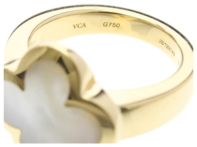 Bague Pure Alhambra Van Cleef & Arpels Doré - vue 5