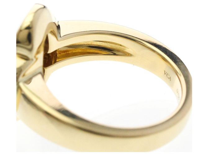 Bague Pure Alhambra Van Cleef & Arpels Doré - vue 8