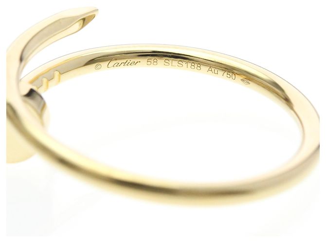 Anello Juste Un Clou di Cartier in oro giallo (18K) D'oro - vista 6