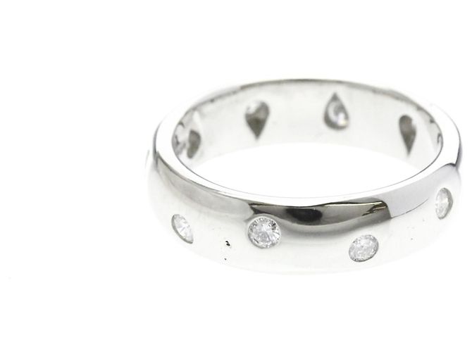 Tiffany & Co Tiffany Dots Diamantring in Platin Silber - Ansicht 4