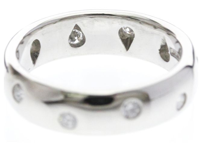 Tiffany & Co Tiffany Dots Diamantring in Platin Silber - Ansicht 6