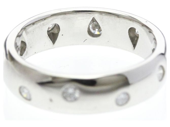 Tiffany & Co Tiffany Dots Diamantring in Platin Silber - Ansicht 8