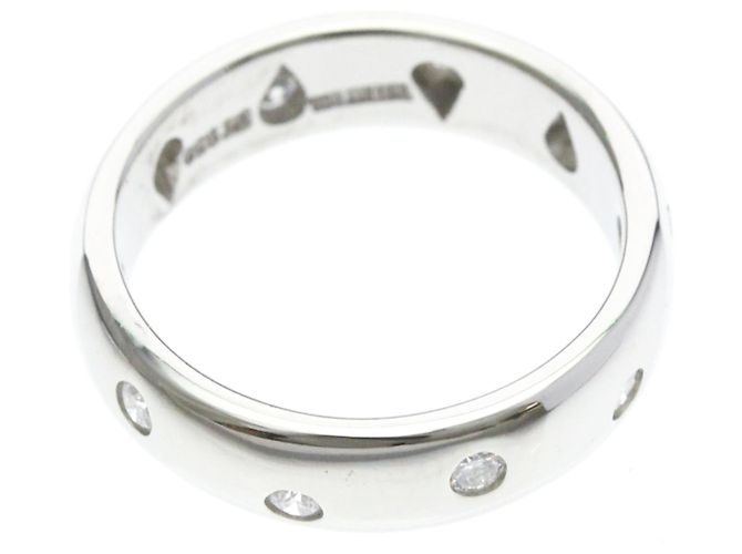 Tiffany & Co Tiffany Dots Diamantring in Platin Silber - Ansicht 9