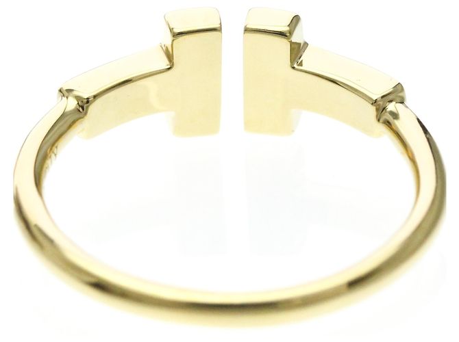 Tiffany & Co Anello Tiffany T Wire con Diamante in Oro Giallo 18K D'oro - vista 7