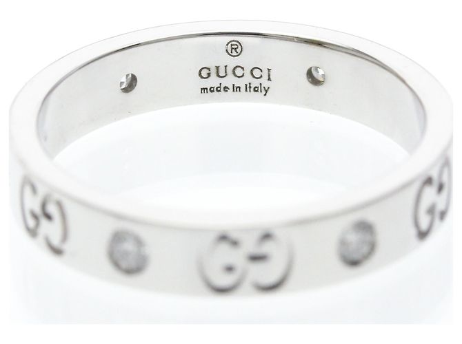 Gucci Icon Ring aus Weißgold mit Diamanten - Ansicht 5