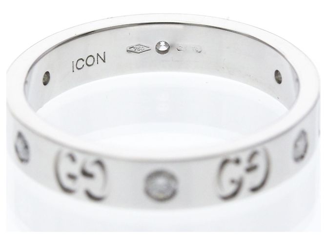 Gucci Icon Ring aus Weißgold mit Diamanten - Ansicht 6