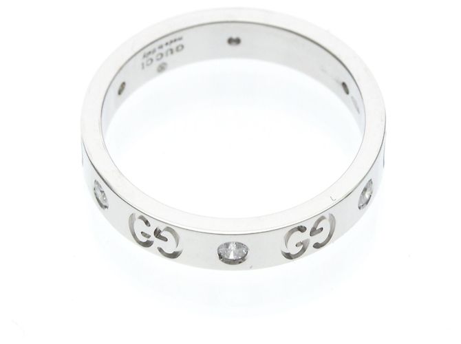 Gucci Icon Ring aus Weißgold mit Diamanten - Ansicht 9