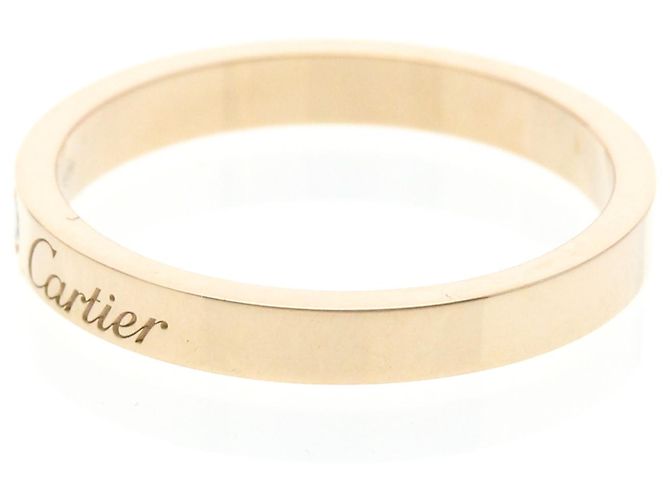 C de Cartier Ehering aus 18K Roségold Golden - Ansicht 2