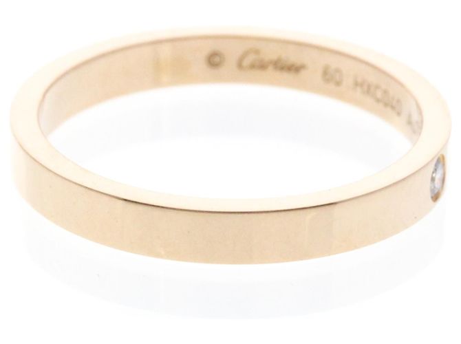 C de Cartier Ehering aus 18K Roségold Golden - Ansicht 4