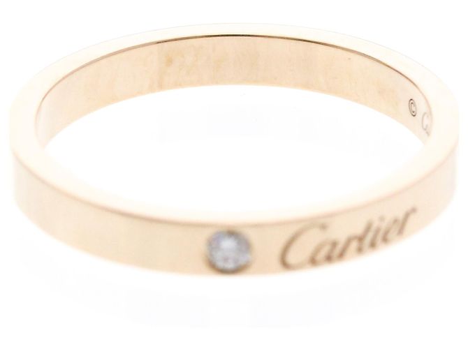 C de Cartier Ehering aus 18K Roségold Golden - Ansicht 5