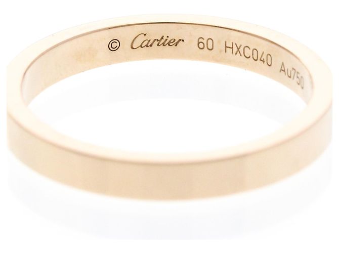 C de Cartier Ehering aus 18K Roségold Golden - Ansicht 7