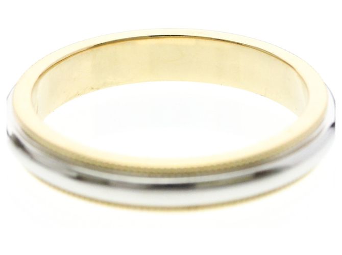Tiffany & Co Tiffany Milgrain Band Ring Silber Golden - Ansicht 7