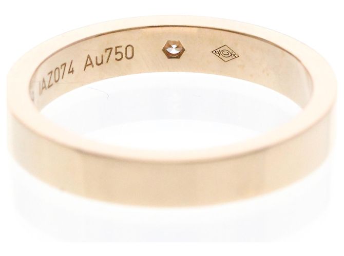 C de Cartier Ehering mit Diamant in Roségold Golden - Ansicht 8