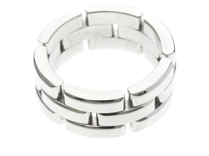 Cartier Maillon Panthère Ring aus 18K Weißgold Silber - Ansicht 10