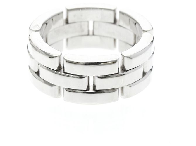 Cartier Maillon Panthère Ring aus 18K Weißgold Silber - Ansicht 4
