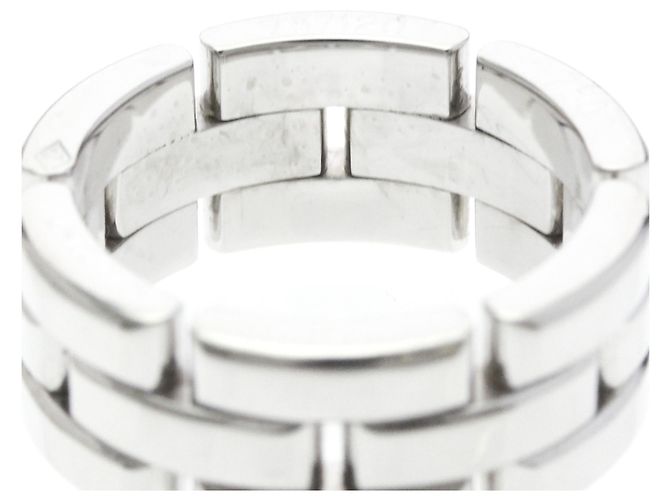 Cartier Maillon Panthère Ring aus 18K Weißgold Silber - Ansicht 5