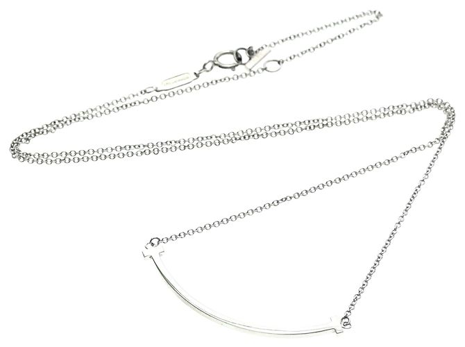 Tiffany & Co Collar Tiffany T Smile de tamaño pequeño Plata - vista 12