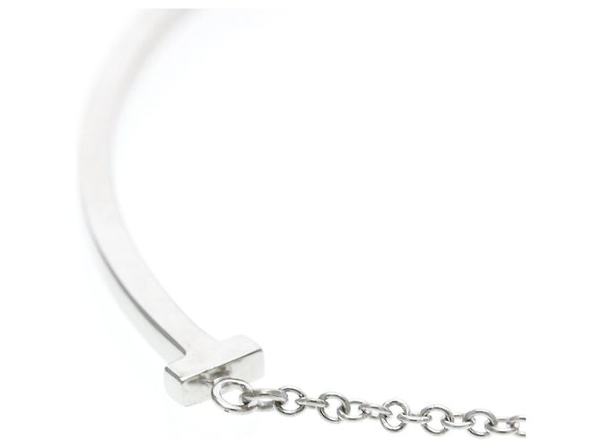 Tiffany & Co Collar Tiffany T Smile de tamaño pequeño Plata - vista 3