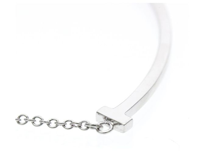 Tiffany & Co Collar Tiffany T Smile de tamaño pequeño Plata - vista 4