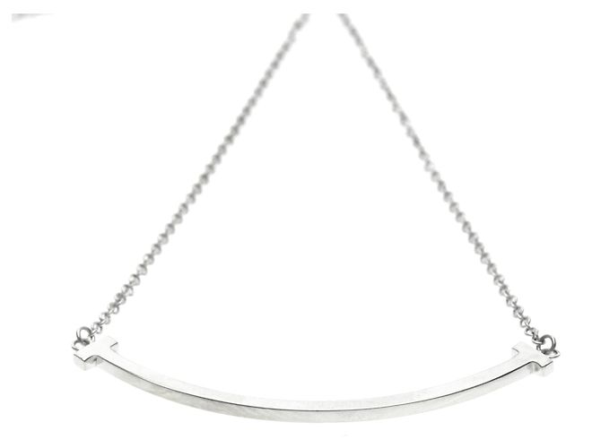 Tiffany & Co Collar Tiffany T Smile de tamaño pequeño Plata - vista 5