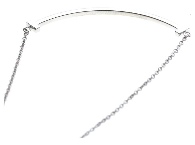Tiffany & Co Collar Tiffany T Smile de tamaño pequeño Plata - vista 6